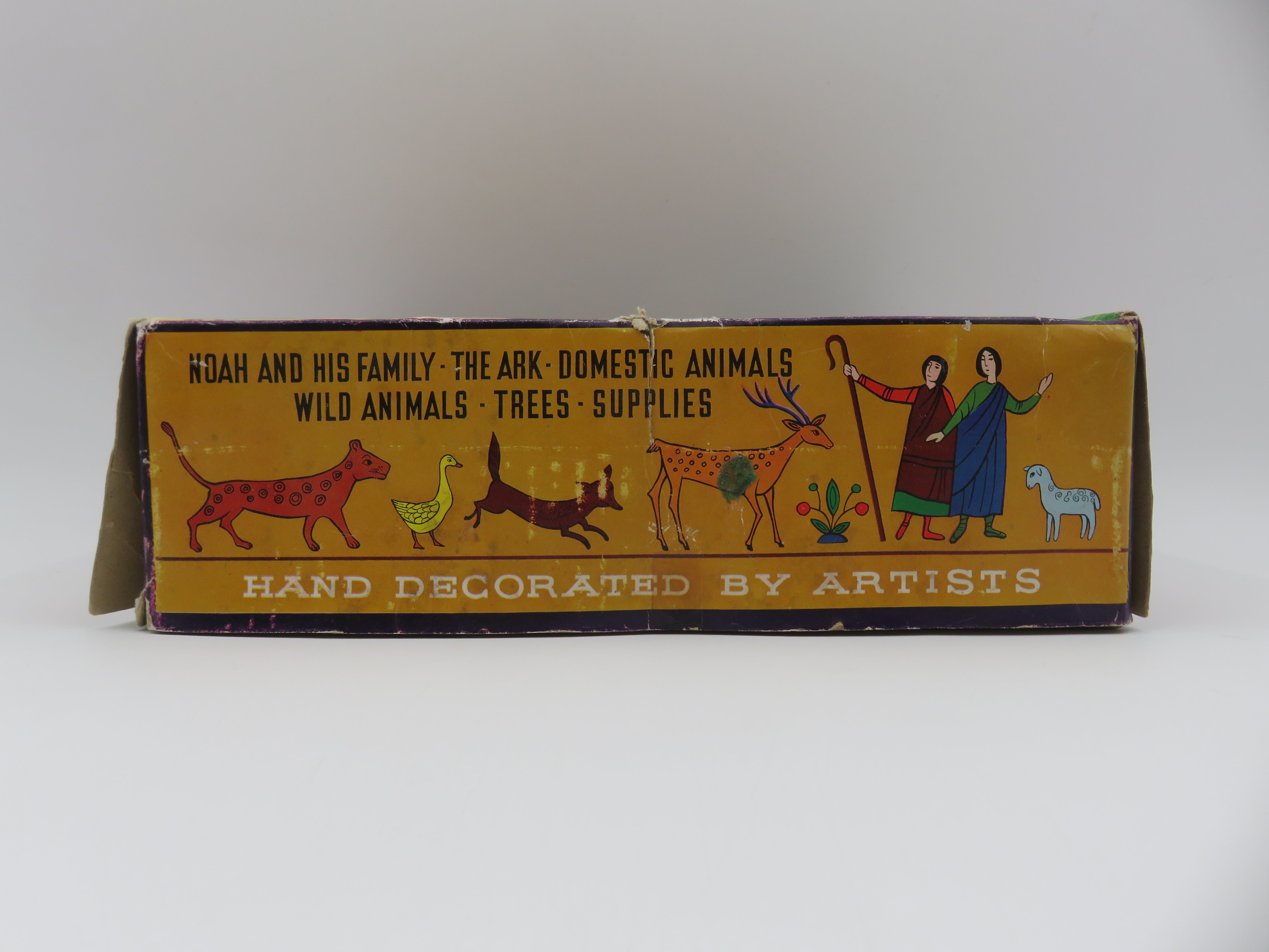 VINTAGE Noah's Ark Miniature Playset - Louis Marx & Co./Marx Toys (1965) Collectible